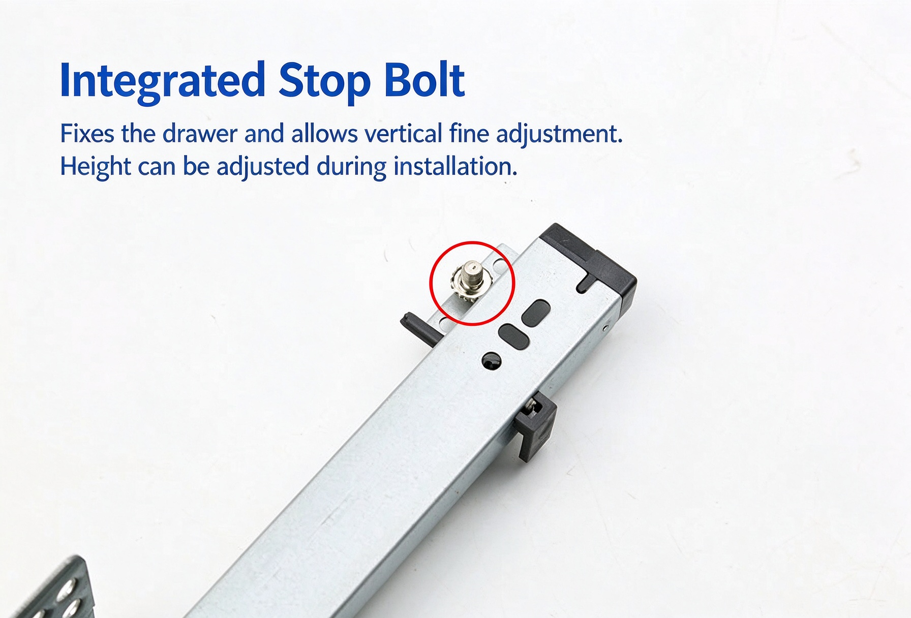 Vertical adjustment point