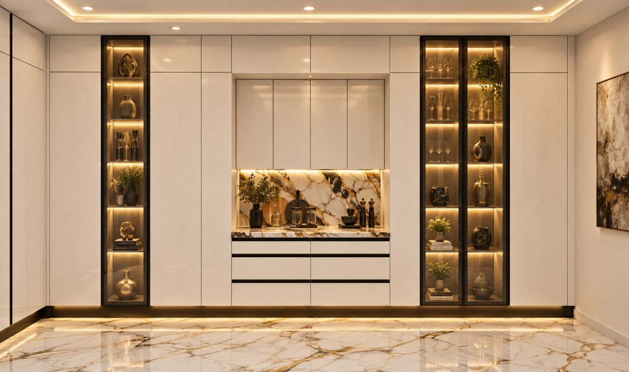 Cabinet setting