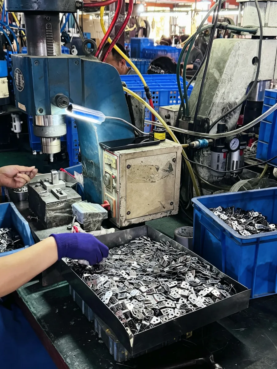 Metal component processing