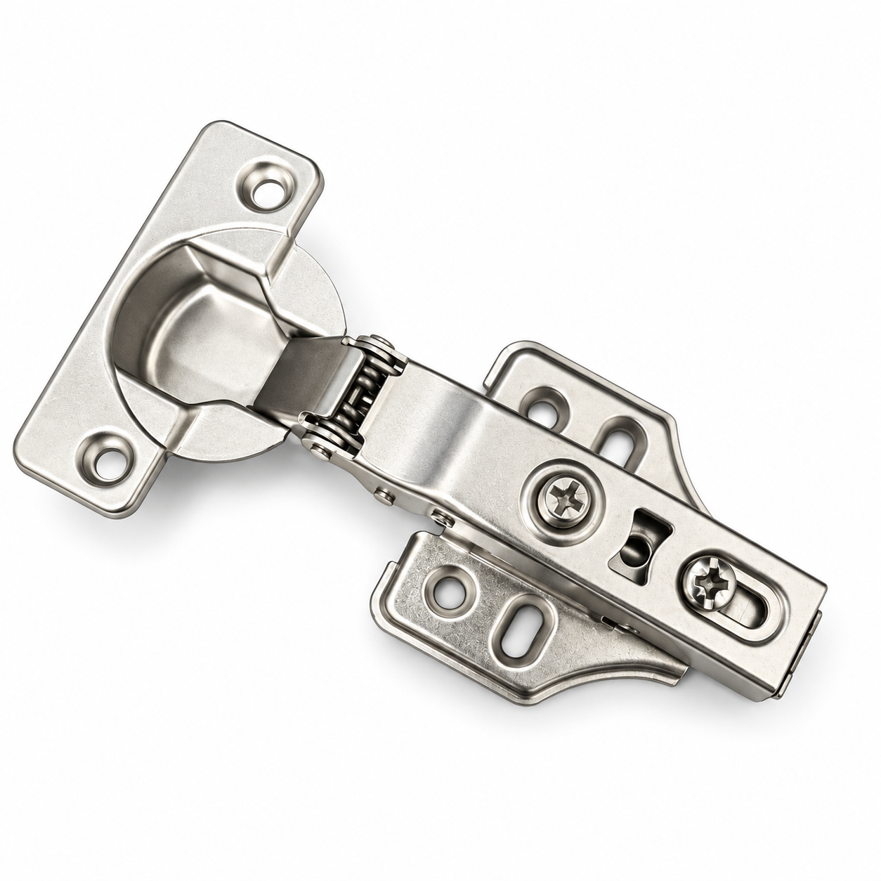 35 mm Cup Free-stop Self-closing Hydraulic Soft Close Concealed Hinge — Illustration