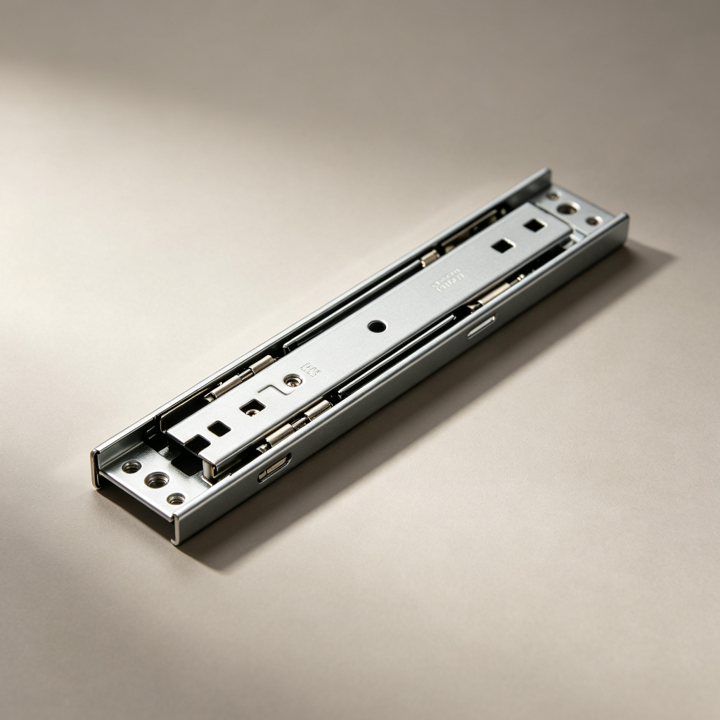 Soft-Close Drawer Slide — Illustration