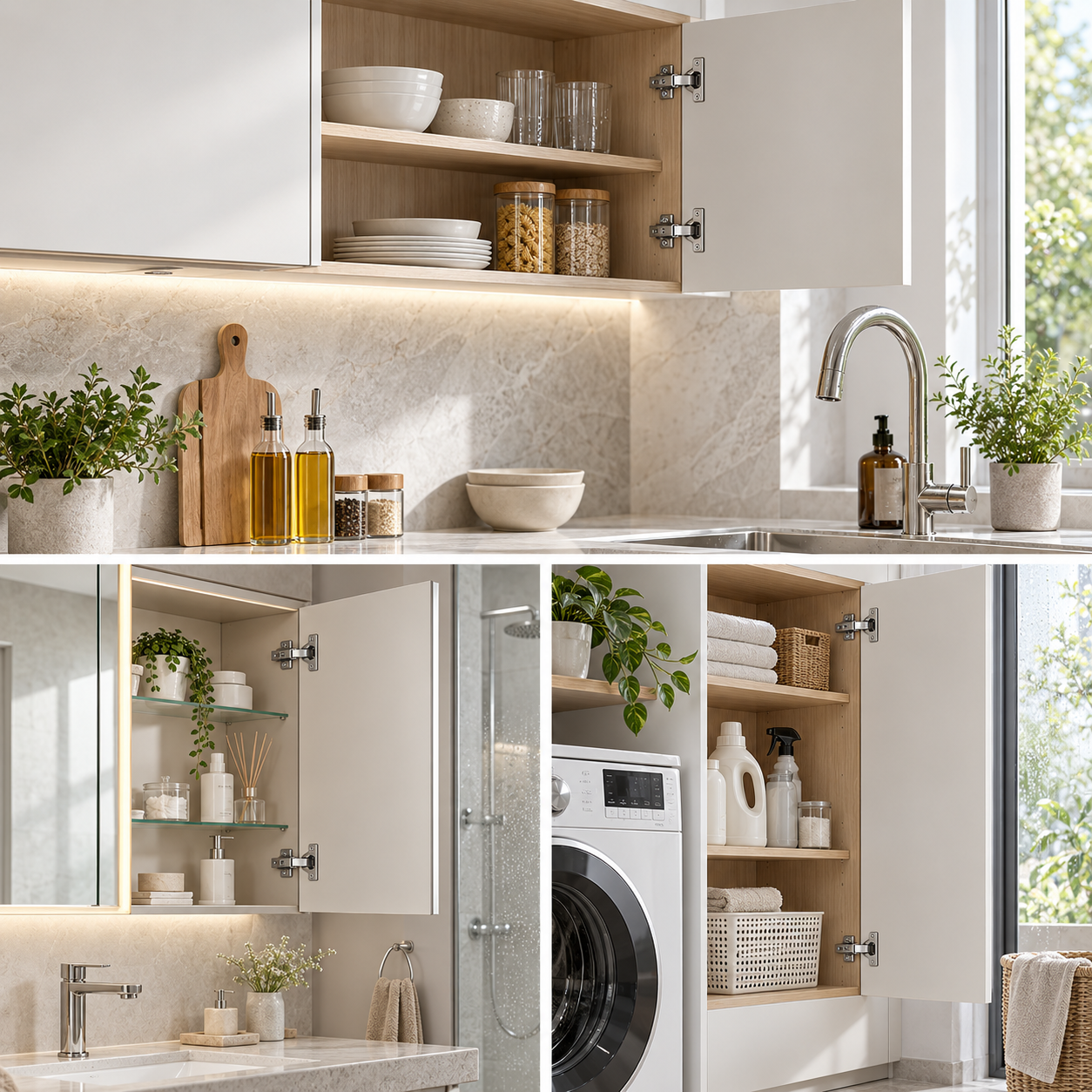 Illustrative cabinet applications