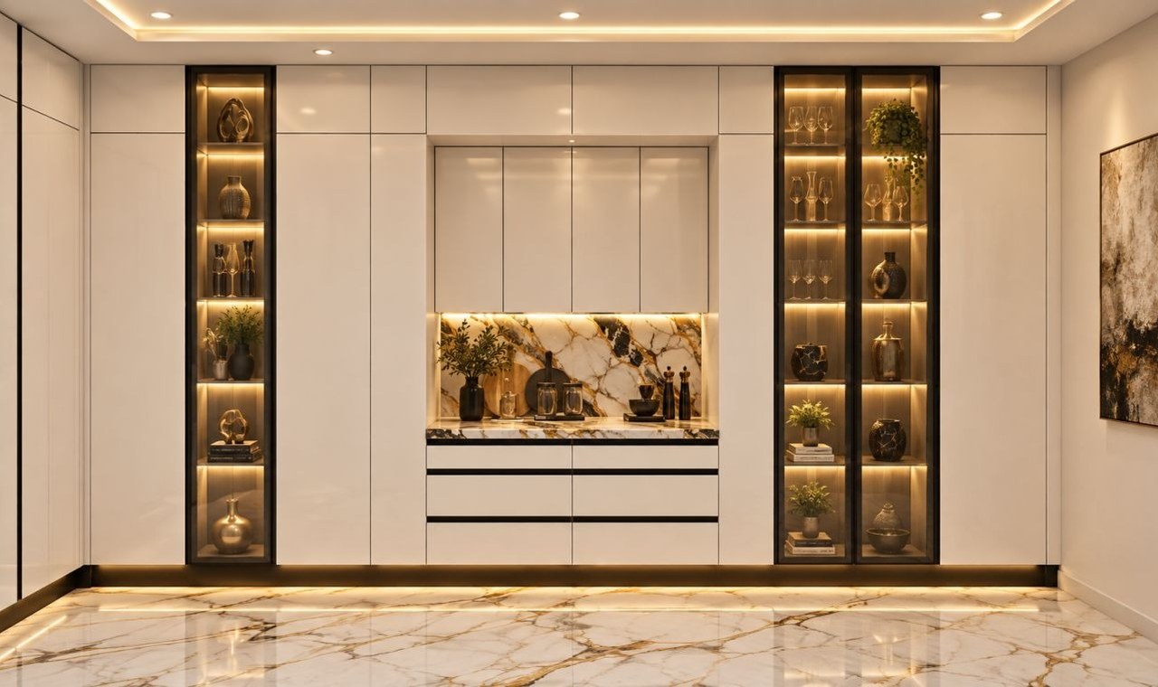Illustrative sideboard application.